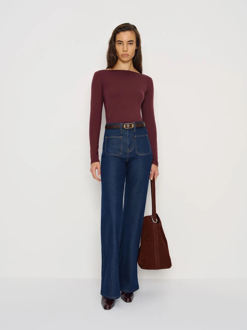 NWT reformation Arden knit top in Quinoa - size s